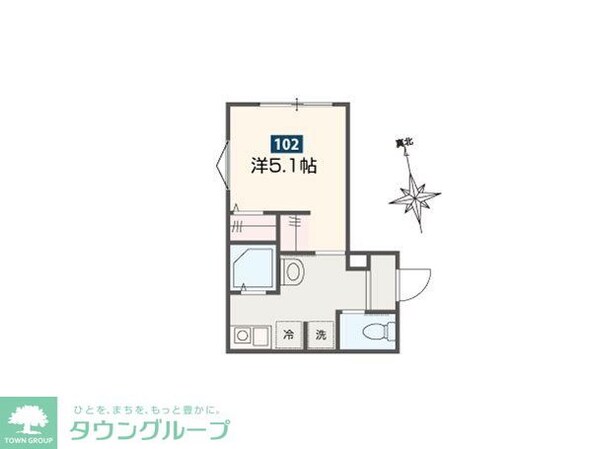 サークル ヴィラ日進の物件間取画像